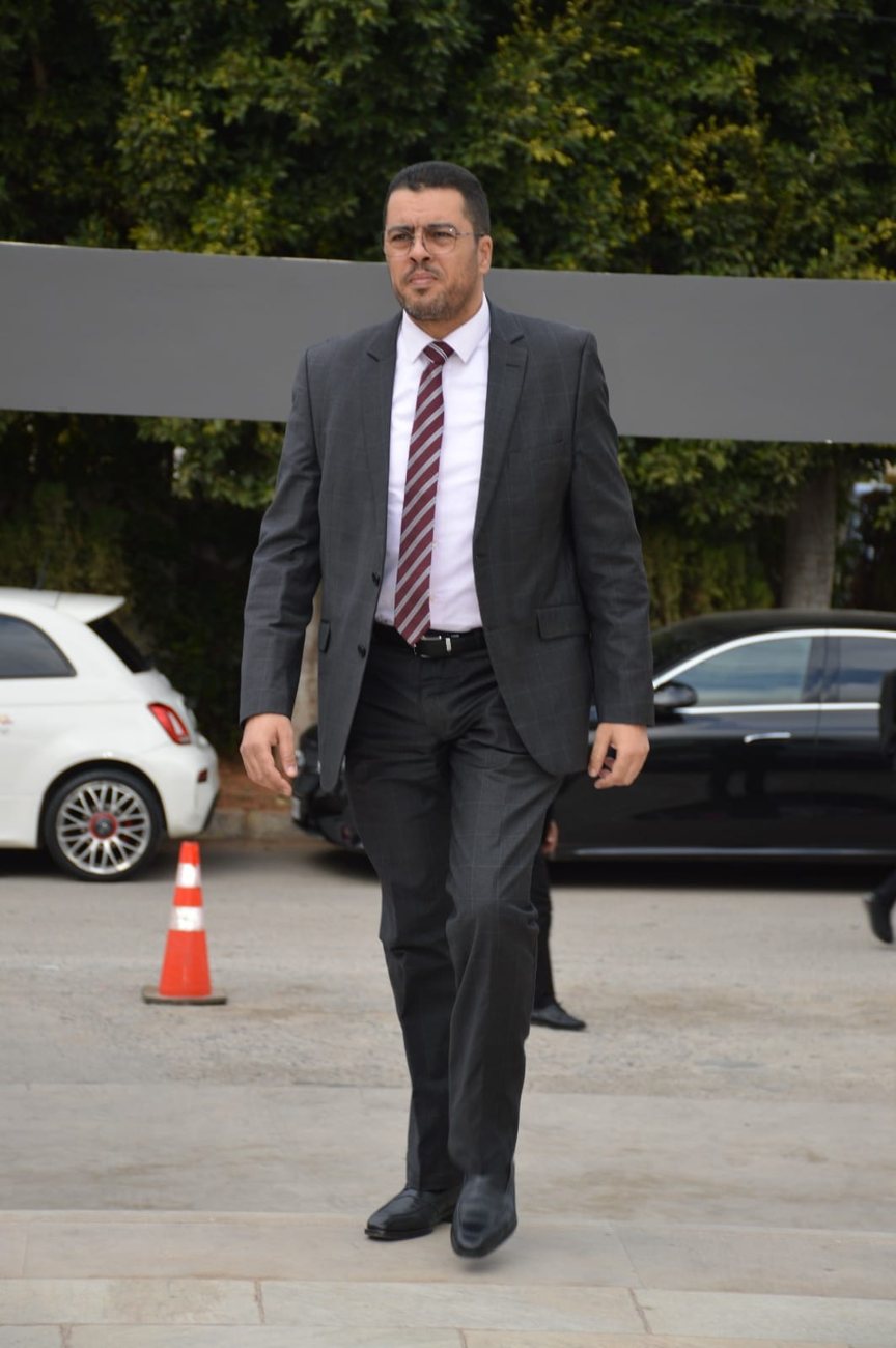 الأستاذ محمد جلال خلال نشاط مهني